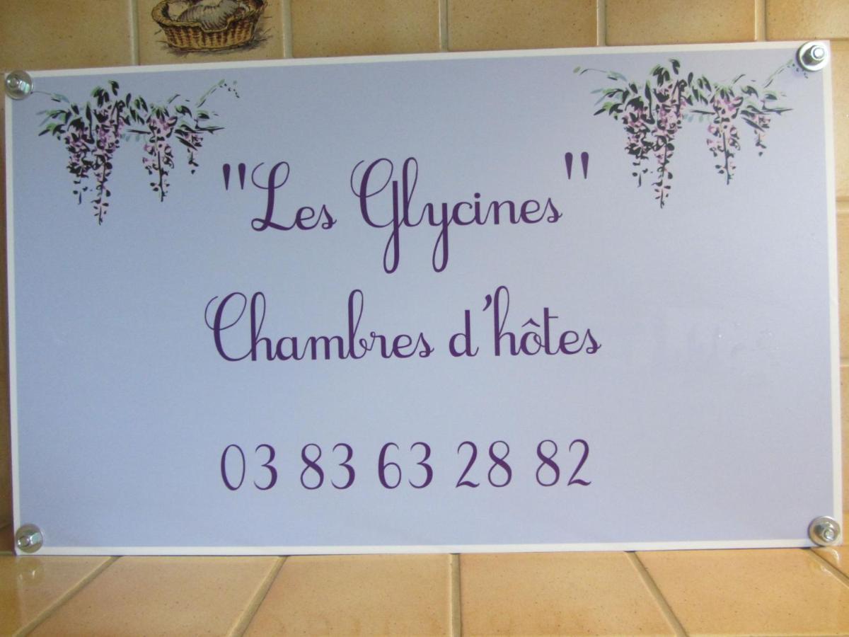 Bed and Breakfast Les Glycines Choloy Exterior foto
